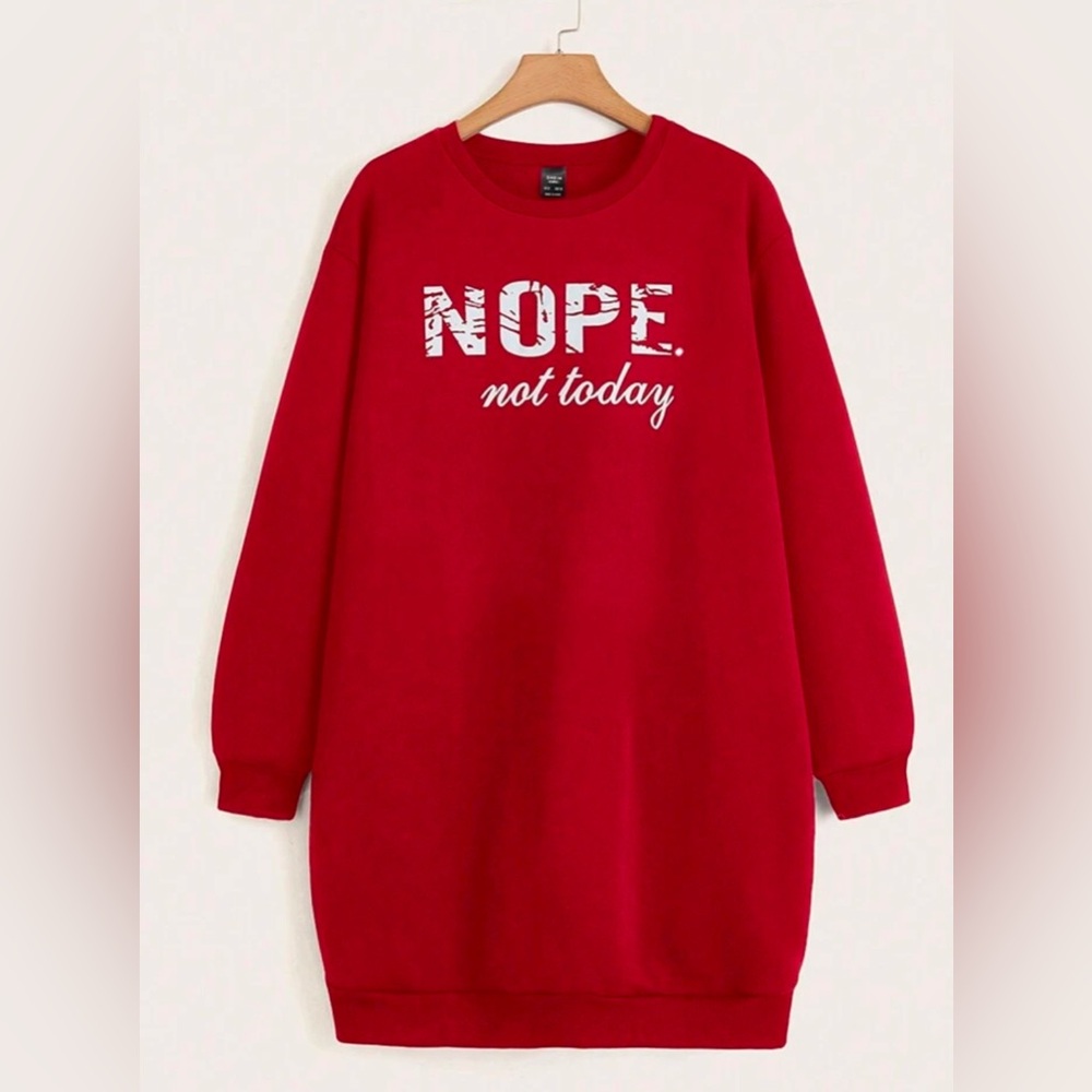 Oversized long sweater shirt